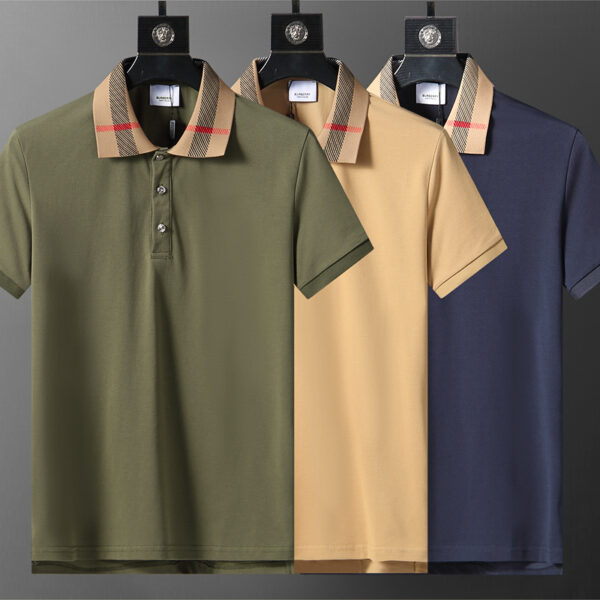 Burberry New Lapel Short-Sleeved Polo Shirt 30008