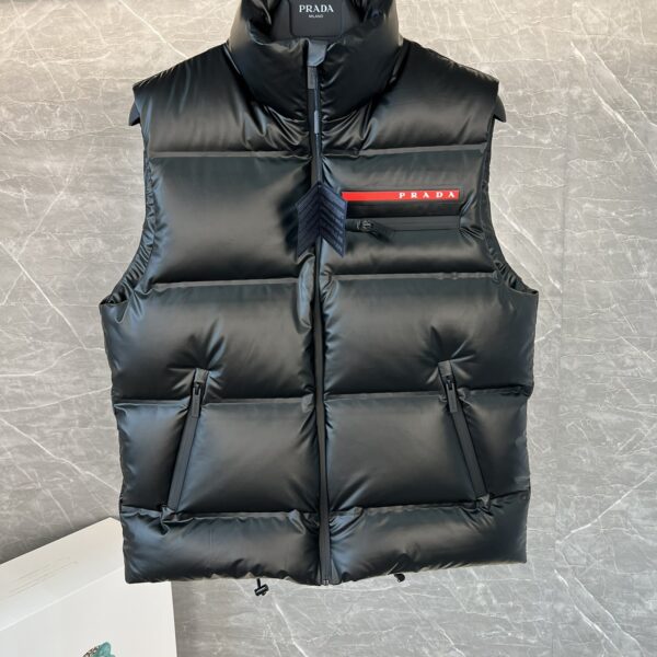 PRADA Men's Down Vest (Size 19)