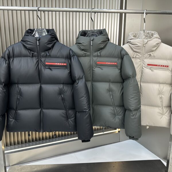 PRADA Men's Down Jacket (Size 8)