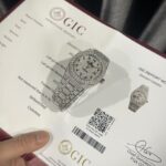 Audemars Piguet Best Super Clone Watch Royal Oak Custom Moissanite Diamonds 41mm