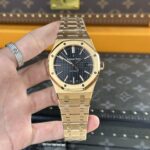 Audemars Piguet Super Clone Watch Royal Oak 15400OR Black Dial 41mm