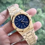Audemars Piguet Super Clone Watch Royal Oak 15202OR Jumbo Blue Dial ZF Factory 39mm