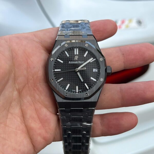 Audemars Piguet Royal Oak 15500 Replica Watch Black Ceramic APS Factory 41mm