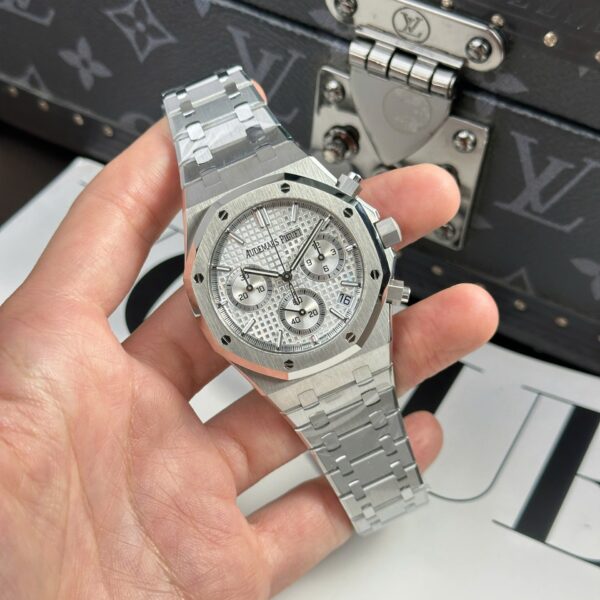 Audemars Piguet Royal Oak 26240ST Best Replica Watches White Dial APS Factory 41mm