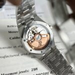 Audemars Piguet Super Clone Watch Royal Oak Blue Dial Metal Wire 34mm - Image 8