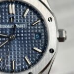 Audemars Piguet Super Clone Watch Royal Oak Blue Dial Metal Wire 34mm - Image 4