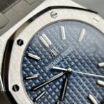 Audemars Piguet Super Clone Watch Royal Oak Blue Dial Metal Wire 34mm - Image 5