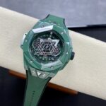 Hublot Big Bang Sang Bleu II Super Clone Watch Ceramic Green 44mm