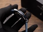 Hublot Classic Fusion Ceramic Blue Dial Replica Watch Leather Strap GS Factory 42mm - Image 7
