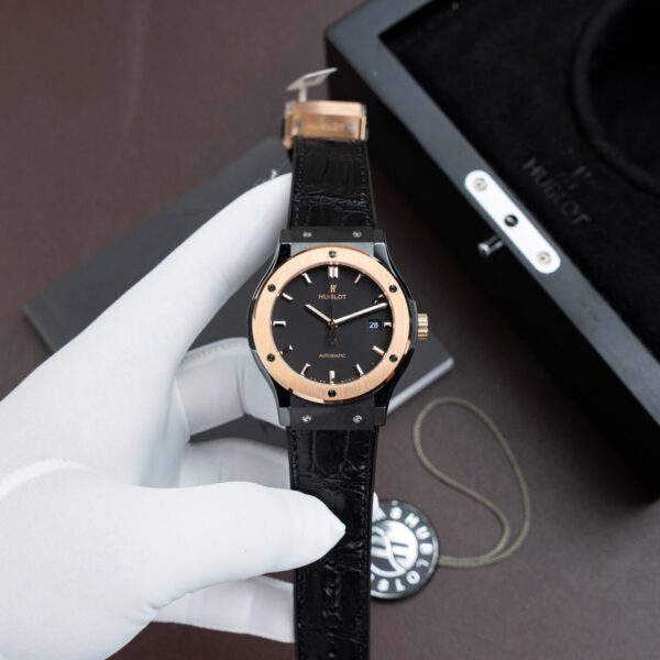 Hublot Classic Fusion Ceramic King Gold Replica Watch Movement SW300 Swiss Made 42mm