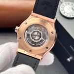 Hublot Classic Fusion King Gold Replica Watch With Moissanite Diamond 42mm - Image 5