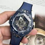 Hublot Replica Watch Big Bang Sang Bleu II Blue Ceramic BBF Factory 45mm - Image 4