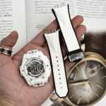 Hublot Best Super Clone Watch Big Bang Sang Bleu II White Ceramic BBF 45mm