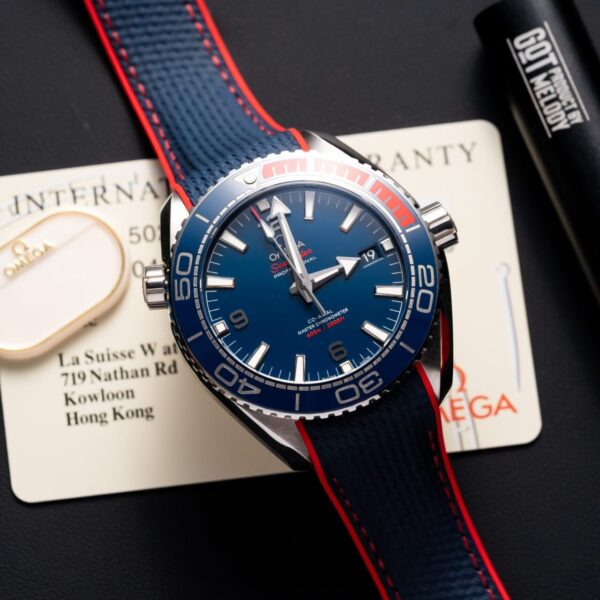 Omega Replica Watch Specialities Pyeongchang 2018 Limited Blue Dial 43.5mm
