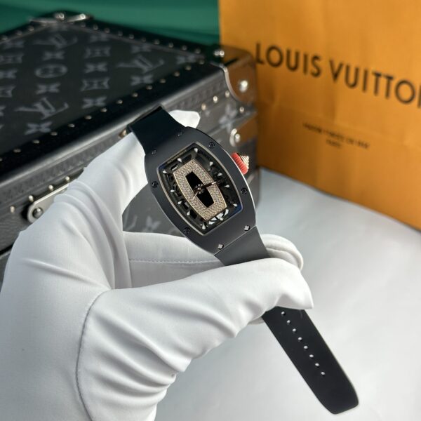 Richard Mille Best Replica Watch RM07 Black Ceramic 36mm