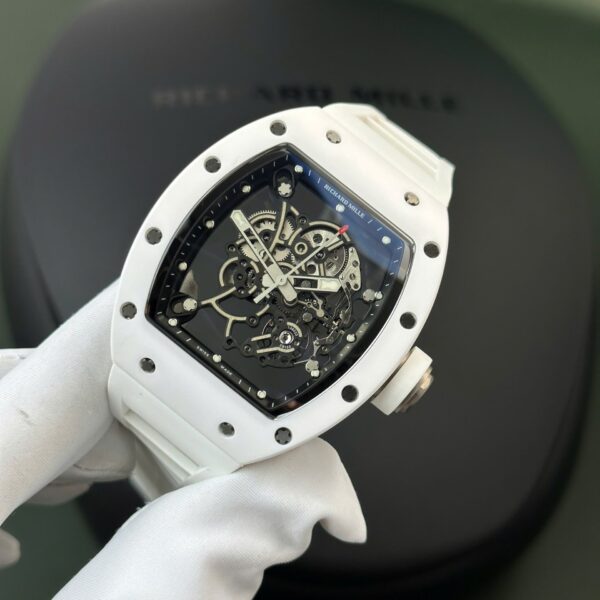 Richard Mille RM055 Bubba Watson Best Replica Watch White Ceramic BBR Factory 42,7×49,7