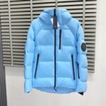 Dior x Descente x Peter Doig Light Blue Puffer Coat