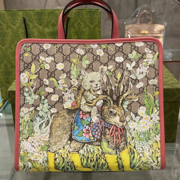 Gucci 2020 Cruise Collection 612992 Higuchi Yuko Super Grade 28cm Tote Bag