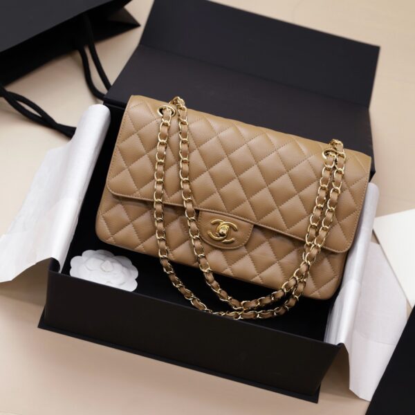 Chanel Classic Replica 11 Women's Brown Calfskin Bag 25cm
