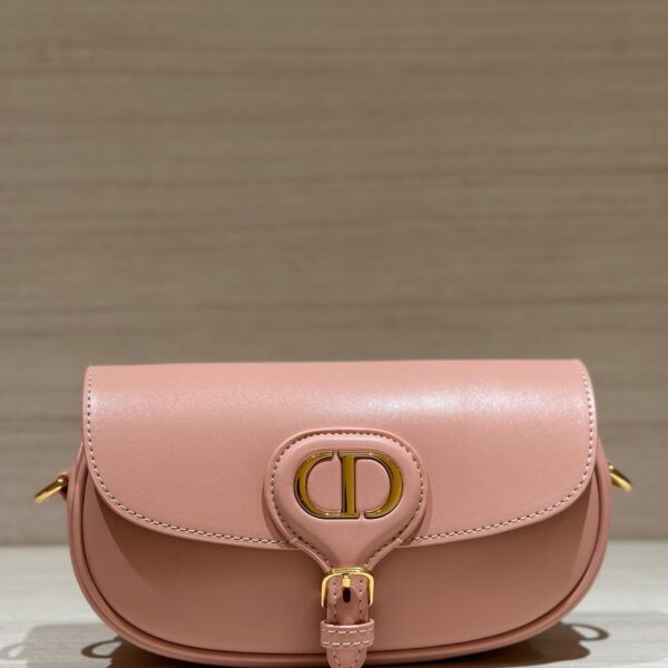 Dior Boby Women's Cowhide Pink Super Premium Bag 21x12x5cm