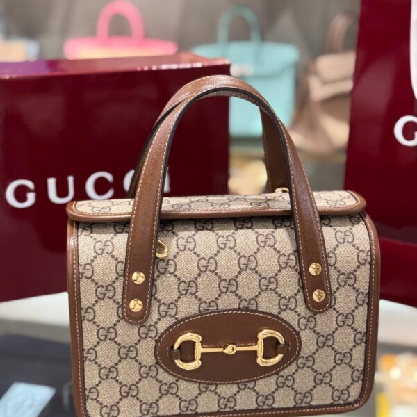 Gucci 1955 Ophidia Super Grade Brown Bag 27.5x17.5x11cm