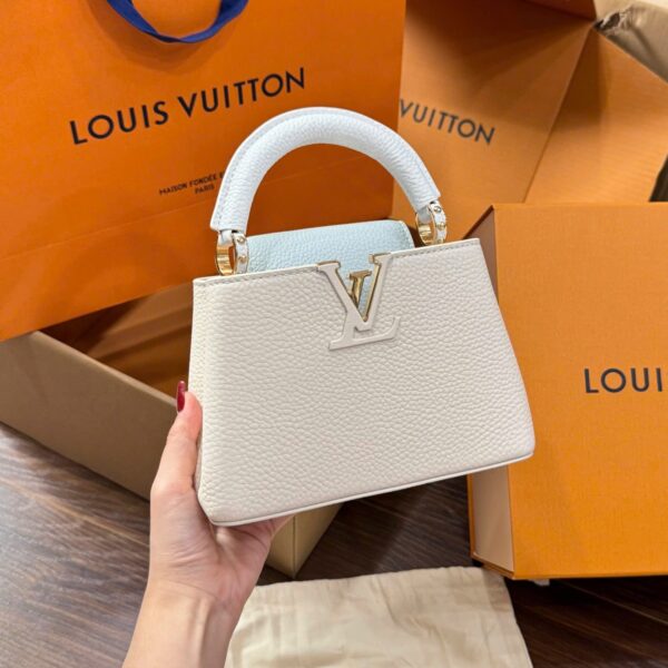 Louis Vuitton LV Capucines Mini Women's Super Premium Calfskin Bag 21cm