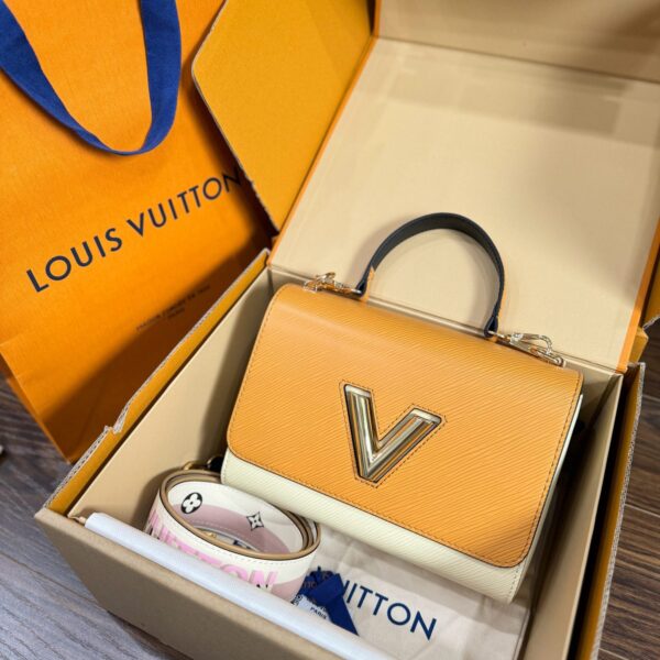 Louis Vuitton LV Twist Premium Cowhide Women's Bag 23x17x9.5cm