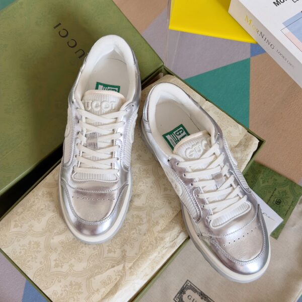 Gucci MAC80 Silver Sneakers