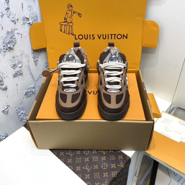 LV Skate Series Bread Shoes