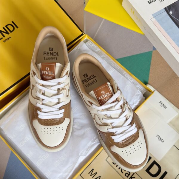 Fendi Match Leather Baskets