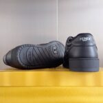 FENDI Match Leather Sneakers - Image 6