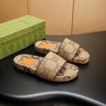 Gucci Maxi GG Canvas Slides - Image 7