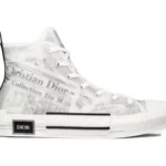 Dior B23 High Top Sneakers - Daniel Arsham "Newspaper"