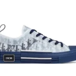 Dior B23 Low Top Sneakers - Blue Oblique