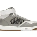 Dior B27 High Top Sneakers - Gray White