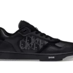 Dior B27 Low Top Sneakers - Black Dior Oblique Galaxy Leather Grey