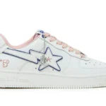 BAPE Sta BAPY White Pink