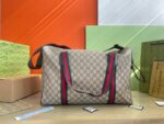 Gucci Medium Duffle Bag With Web 758664