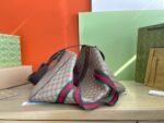 Gucci Medium Duffle Bag With Web 758664 - Image 4