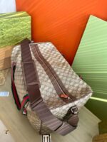 Gucci Medium Duffle Bag With Web 758664 - Image 5