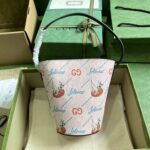 Gucci Children Print Jetsons Bucket Bag
