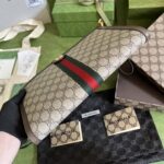 Gucci Balenciaga Hacker Project Web Bb Canvas Wristlet Clutch - Image 3