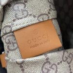 Gucci Print Small Canvas Bucket Bag - Image 9