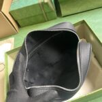 Gucci Jumbo GG Toiletry Case In Black Leather 766957 - Image 9