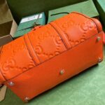 Gucci GG Embossed Leather Duffle Bag 725282 - Image 3