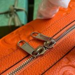 Gucci GG Embossed Leather Duffle Bag 725282 - Image 7