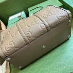 Gucci GG Embossed Leather Duffle Bag 725282 - Image 3