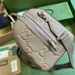 Gucci GG Embossed Leather Duffle Bag 725282 - Image 7
