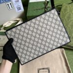 Gucci Canvas Clutch Pouch With Interlocking G 672953 - Image 2