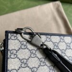 Gucci Canvas Clutch Pouch With Interlocking G 672953 - Image 4